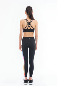 THE EYE CANDY Leggings (Colourfully Black)