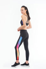 Load image into Gallery viewer, THE EYE CANDY Leggings (Colourfully Black)
