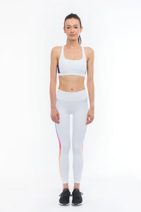 THE EYE CANDY Sports Bra (Colourfully White)