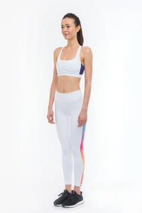 THE EYE CANDY Leggings (Colourfully White)