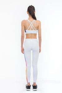 THE EYE CANDY Leggings (Colourfully White)