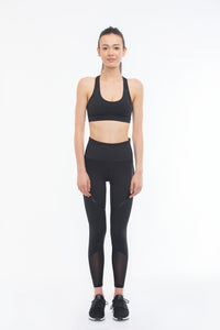 THE CURVY BOSS Sports Bra (Black)
