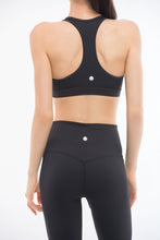 Load image into Gallery viewer, THE CURVY BOSS Sports Bra (Black)