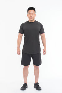 THE BODY SHAPER Short Sleeves (Black)