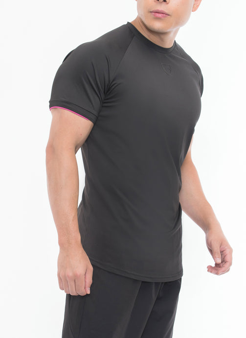 THE BODY SHAPER Short Sleeves (Black)