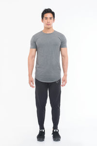 THE MUSCULAR AF Short Sleeves (Grey)
