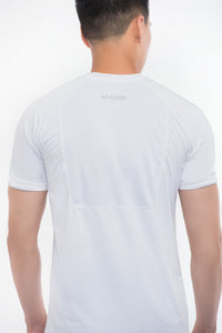 THE BODY SHAPER Short Sleeves (White)